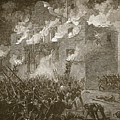 Fall Of The Alamo by Alfred Rudolph Waud Fall Of The Alamo by Alfred Rudolph Waud