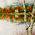 Fall Splendour Painting by Sher Nasser Fall Splendour Painting by Sher Nasser