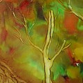 Fall Trees Painting by Terri Mills