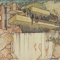 Fallingwater Pen and Ink Photograph by David Bearden Fallingwater Pen and Ink Photograph by David Bearden