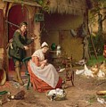Farmyard Scene by Jan David Cole Farmyard Scene by Jan David Cole