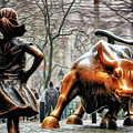 Fearless Girl and Wall Street Bull Statues by Nishanth Gopinathan Fearless Girl and Wall Street Bull Statues by Nishanth Gopinathan