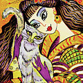 Feline Rhapsody Painting by Eva Campbell Feline Rhapsody Painting by Eva Campbell