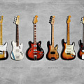Fender Guitar Collection Photograph by Mark Rogan Fender Guitar Collection Photograph by Mark Rogan