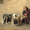 Fidelity Painting by Briton Riviere Fidelity Painting by Briton Riviere