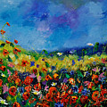 Field Flowers 561190 Painting by Pol Ledent Field Flowers 561190 Painting by Pol Ledent