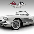 Fifty-Eight Corvette Digital Art by Douglas Pittman Fifty-Eight Corvette Digital Art by Douglas Pittman