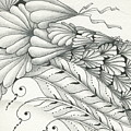 Finery Drawing by Jan Steinle Finery Drawing by Jan Steinle