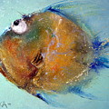 Fish-Ka 1 Painting by Igor Medvedev Fish-Ka 1 Painting by Igor Medvedev