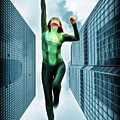 Flight of The Green Lantern Photograph by Jon Volden Flight of The Green Lantern Photograph by Jon Volden