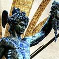 Florence - Perseus in the Loggia - detail Photograph by Weston Westmoreland Florence - Perseus in the Loggia - detail Photograph by Weston Westmoreland