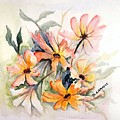 Flower study eighteen Painting by Darren Cannell Flower study eighteen Painting by Darren Cannell