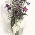 Flower study fourteen Painting by Darren Cannell Flower study fourteen Painting by Darren Cannell