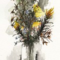 Flower study thirteen Painting by Darren Cannell Flower study thirteen Painting by Darren Cannell