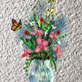 Flower study three Digital Art by Darren Cannell Flower study three Digital Art by Darren Cannell