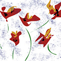 Flowers in the Wind Digital Art by David Bridburg Flowers in the Wind Digital Art by David Bridburg