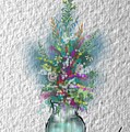 Flowers study two Digital Art by Darren Cannell Flowers study two Digital Art by Darren Cannell