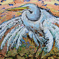 Fluffy Feathers Painting by Jyotika Shroff Fluffy Feathers Painting by Jyotika Shroff