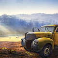 Ford in the Fog Photograph by Debra and Dave Vanderlaan Ford in the Fog Photograph by Debra and Dave Vanderlaan