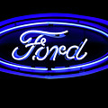 Ford Neon Sign by M G Whittingham