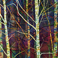 Forest Rhythm Painting by Hailey E Herrera Forest Rhythm Painting by Hailey E Herrera