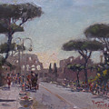 Fori Romani - Street To Colosseo by Ylli Haruni Fori Romani - Street To Colosseo by Ylli Haruni