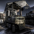 Forklift Photograph by Yhun Suarez Forklift Photograph by Yhun Suarez