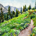 Fourth of July Painting by Anne Gifford Fourth of July Painting by Anne Gifford