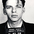 Frank Sinatra Mug Shot Vertical Painting by Tony Rubino Frank Sinatra Mug Shot Vertical Painting by Tony Rubino