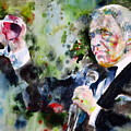 Frank Sinatra - Watercolor Portrait.5 by Fabrizio Cassetta Frank Sinatra - Watercolor Portrait.5 by Fabrizio Cassetta