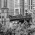 Franklin Street Bridge Black and White Photograph by Christopher Arndt Franklin Street Bridge Black and White Photograph by Christopher Arndt