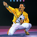 Freddie Mercury Live Painting by Paul Meijering Freddie Mercury Live Painting by Paul Meijering