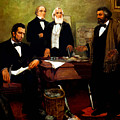 Frederick Douglass appealing to President Lincoln Painting by War Is Hell Store Frederick Douglass appealing to President Lincoln Painting by War Is Hell Store