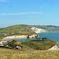 Freshwater Bay From Tennyson Down Photograph by Rod Johnson Freshwater Bay From Tennyson Down Photograph by Rod Johnson