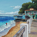 Front Street Lahaina Painting by Darice Machel McGuire Front Street Lahaina Painting by Darice Machel McGuire