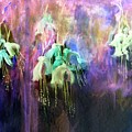 Fuchsia Flowers Painting by Julie Lueders Fuchsia Flowers Painting by Julie Lueders