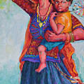 Fun Ride, Kutch Painting by Jyotika Shroff Fun Ride, Kutch Painting by Jyotika Shroff
