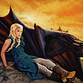 Game Of Thrones Painting Painting by Paul Meijering Game Of Thrones Painting Painting by Paul Meijering