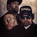 Gangsta Trinity Painting by Joel Tesch Gangsta Trinity Painting by Joel Tesch