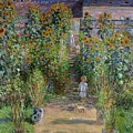 Garden at Vetheuil by Claude Monet Garden at Vetheuil by Claude Monet