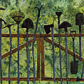 Garden Tools Painting by Hailey E Herrera Garden Tools Painting by Hailey E Herrera