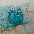 Gatchee has her own dream Drawing by Sukalya Chearanantana Gatchee has her own dream Drawing by Sukalya Chearanantana