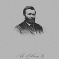 General Ulysses Grant And His Signature Mixed Media by War Is Hell Store General Ulysses Grant And His Signature Mixed Media by War Is Hell Store