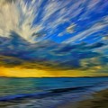 Gentle Surf Painting by Jack Bunds Gentle Surf Painting by Jack Bunds