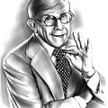 George Burns Drawing by Greg Joens George Burns Drawing by Greg Joens