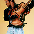 George Michael Painting Painting by Paul Meijering George Michael Painting Painting by Paul Meijering