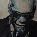 Georgia On My Mind - Ray Charles Painting by Paul Lovering Georgia On My Mind - Ray Charles Painting by Paul Lovering