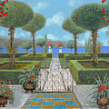 Giardino Italiano Painting by Guido Borelli Giardino Italiano Painting by Guido Borelli