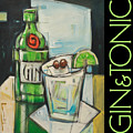 Gin And Tonic Poster by Tim Nyberg Gin And Tonic Poster by Tim Nyberg