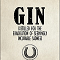 Gin The Eradication of Sadness Photograph by Mark Rogan Gin The Eradication of Sadness Photograph by Mark Rogan